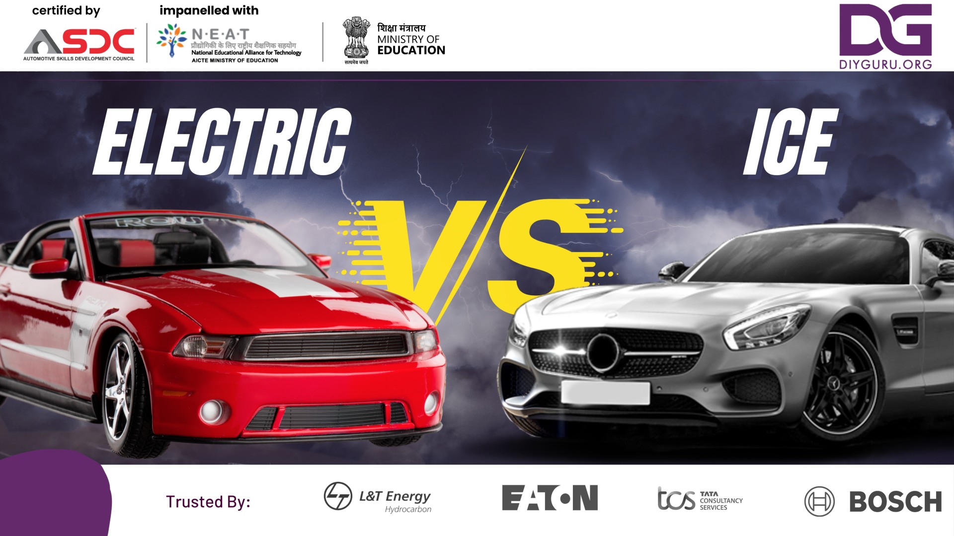Electric car vs ICE car comparison