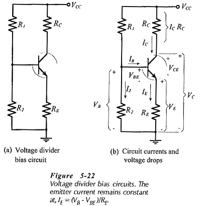 Voltage Divider Bias Circuit