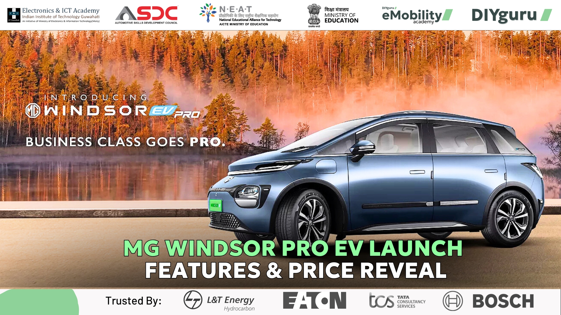 MG Windsor Pro EV Launch: Features & Price Reveal