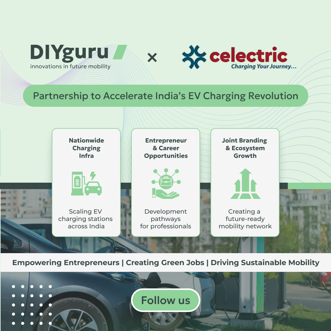 DIYguru × Celectric Mobility 1 1 1
