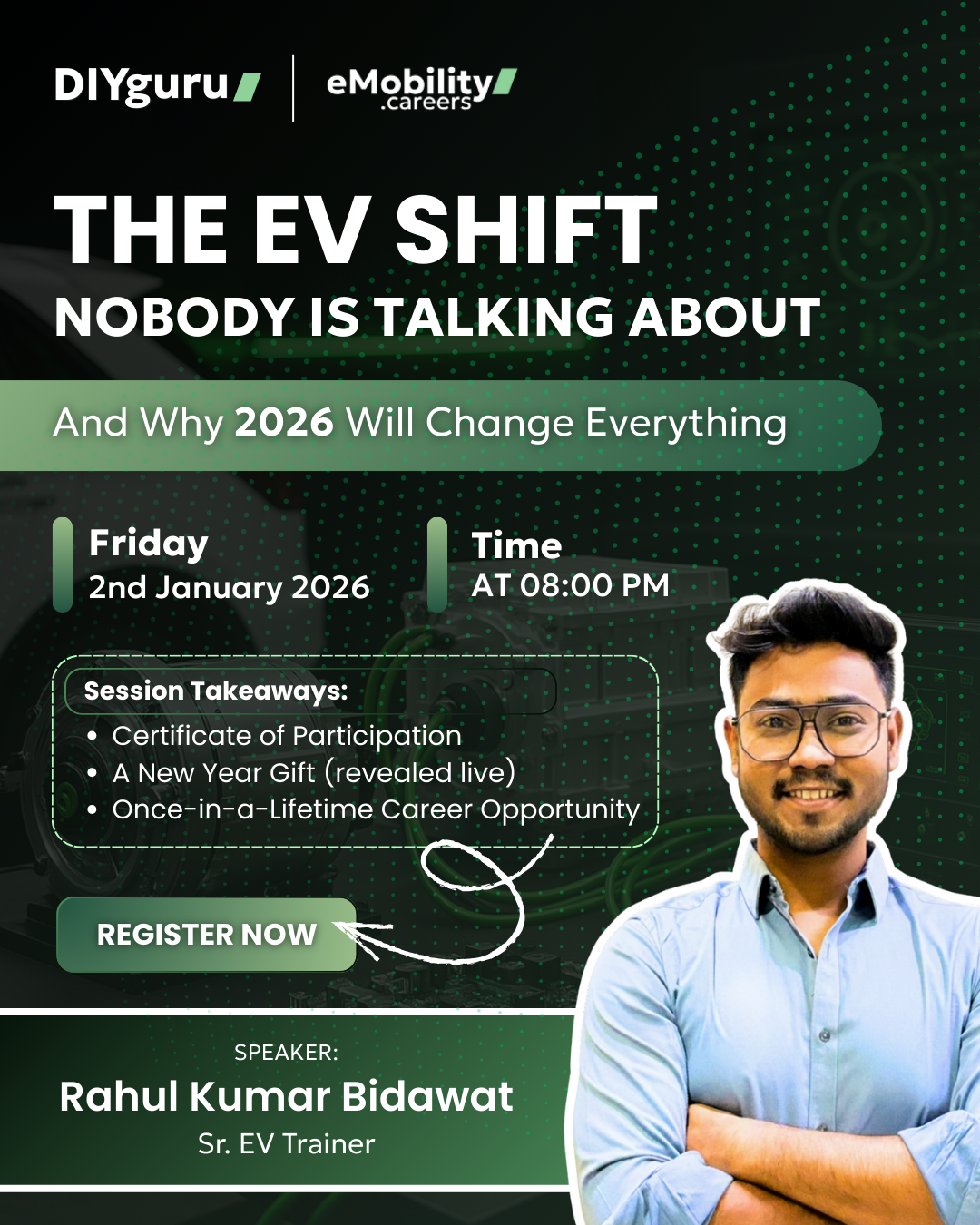 DIYguru EV masterclass recap on EV career transformation in India and hiring trends for 2026