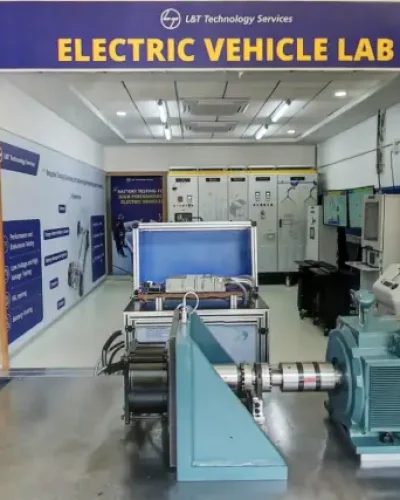 Electric Vehicle Lab Set Up for Schools