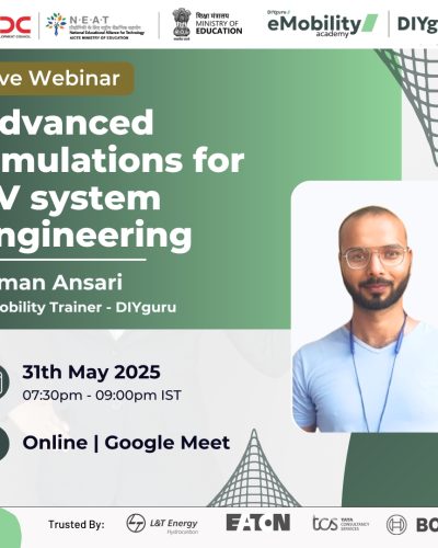 Join Free Webinar on "Advanced Simulations for EV System Engineering"