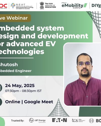 Free Webinar on "Embedded Systems Design for Advanced EV Technologies"- Register Now