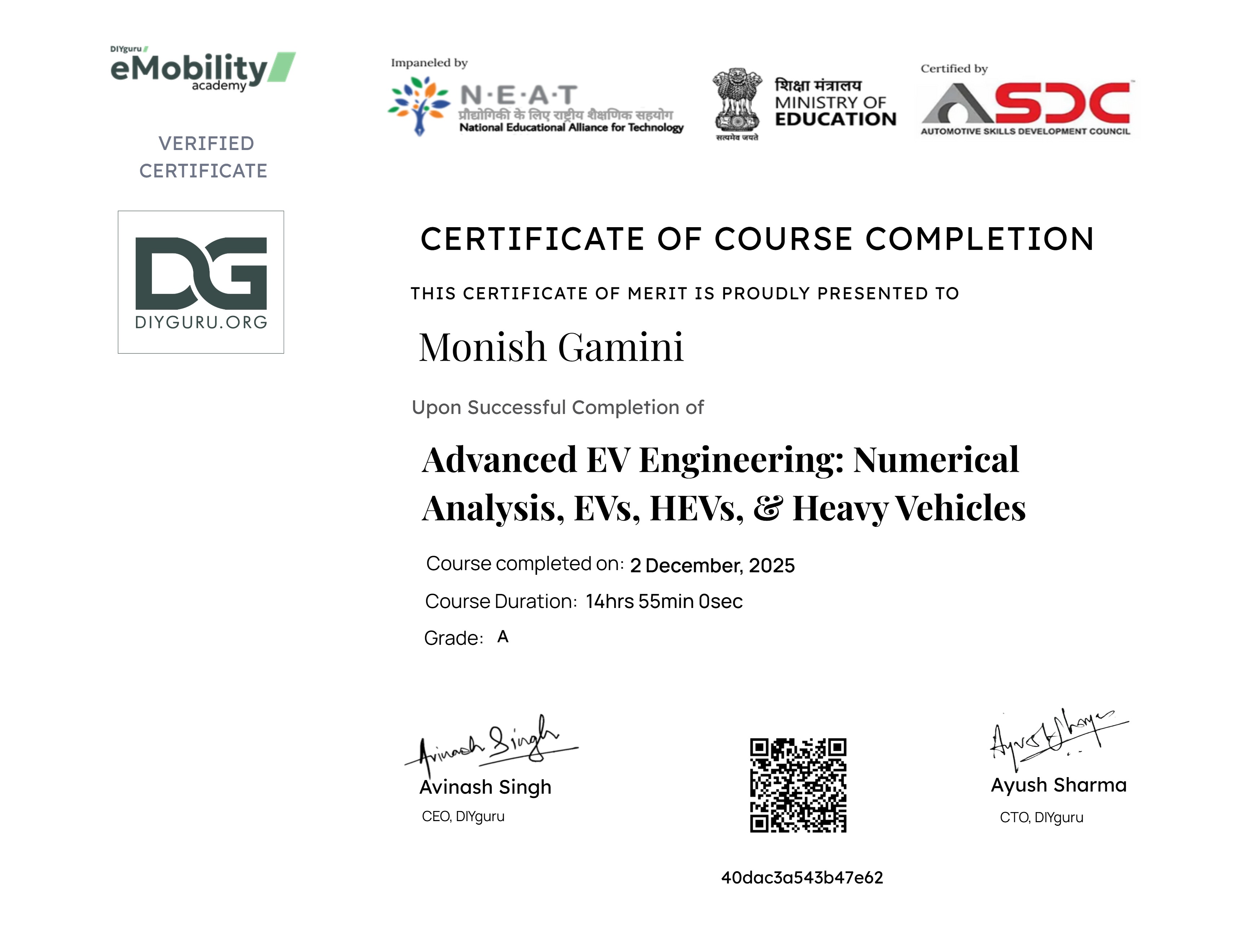 Advanced EV Engineering: Numerical Analysis, EVs, HEVs, & Heavy Vehicles