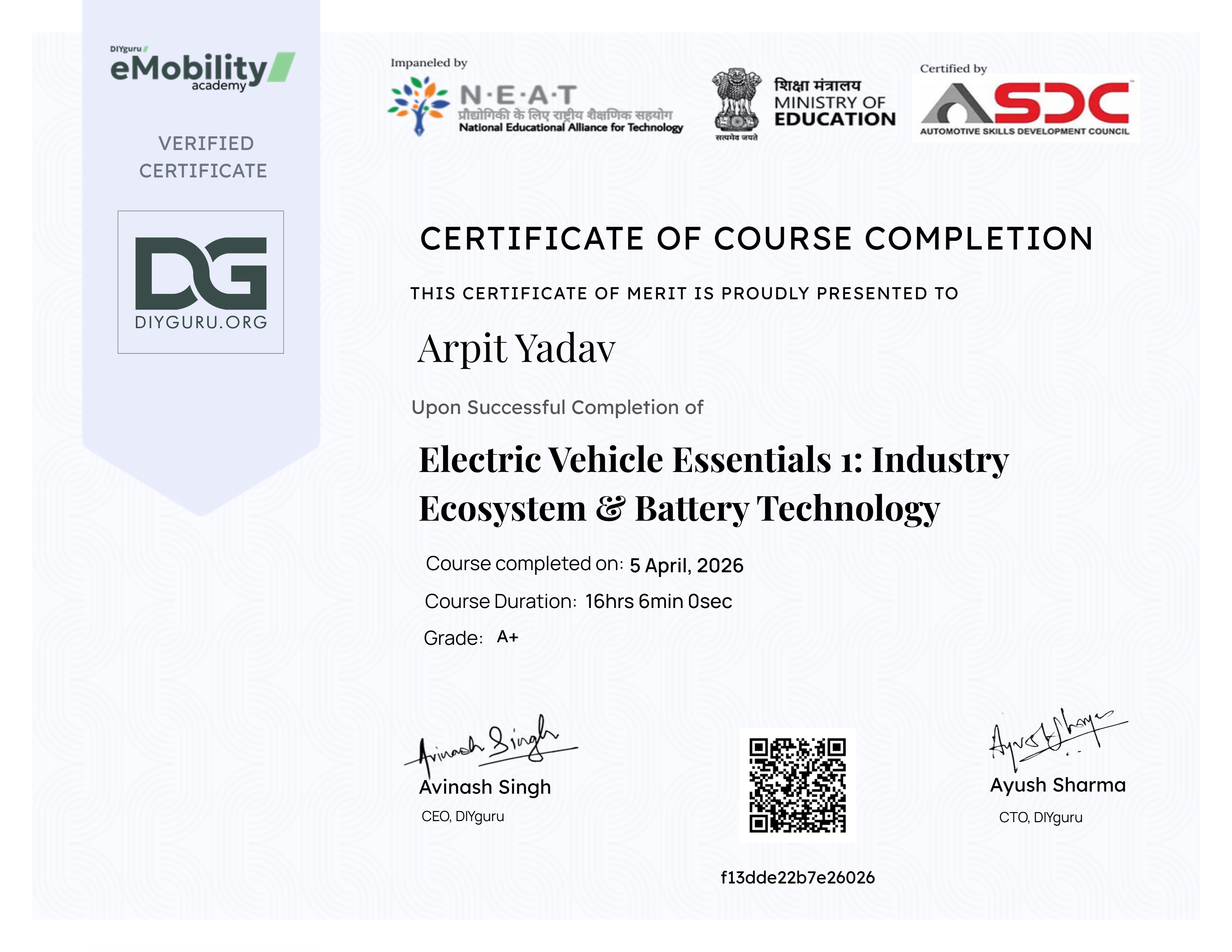 Electric Vehicle Essentials 1: Industry Ecosystem & Battery Technology